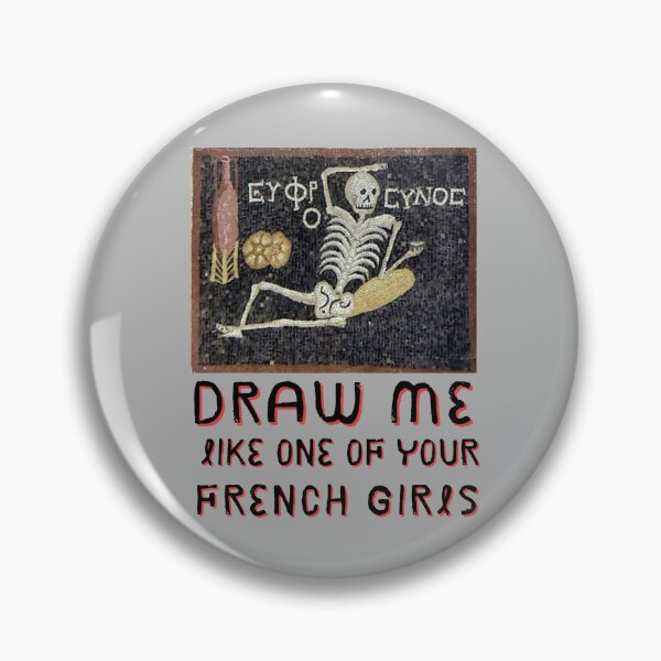 Item preview, Draw Me Like one of your French Girls Skeleton designed and sold by Katie L.