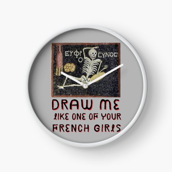 Item preview, Draw Me Like one of your French Girls Skeleton designed and sold by Katie L.