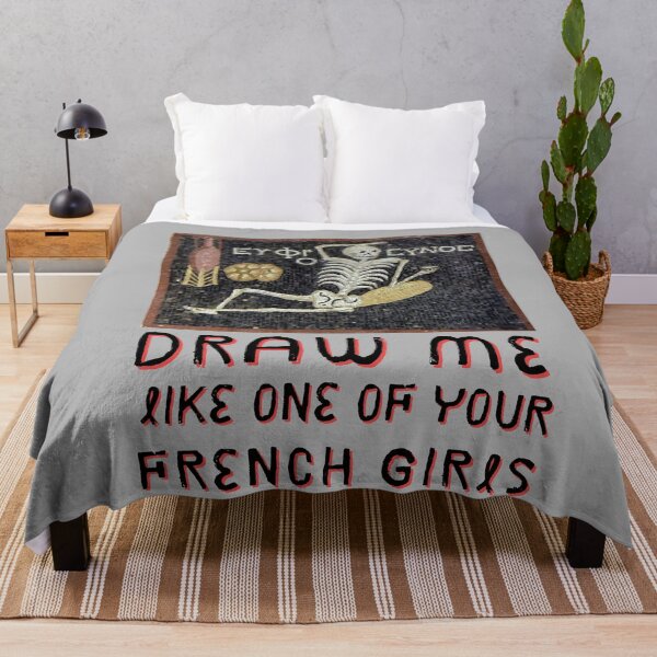 Item preview, Draw Me Like one of your French Girls Skeleton designed and sold by Katie L.