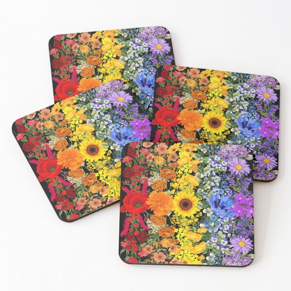 Item preview, Rainbow Wildflowers Field Flowers LGBTQ Month Pride Month Rainbow Flag designed and sold by MegiWu.