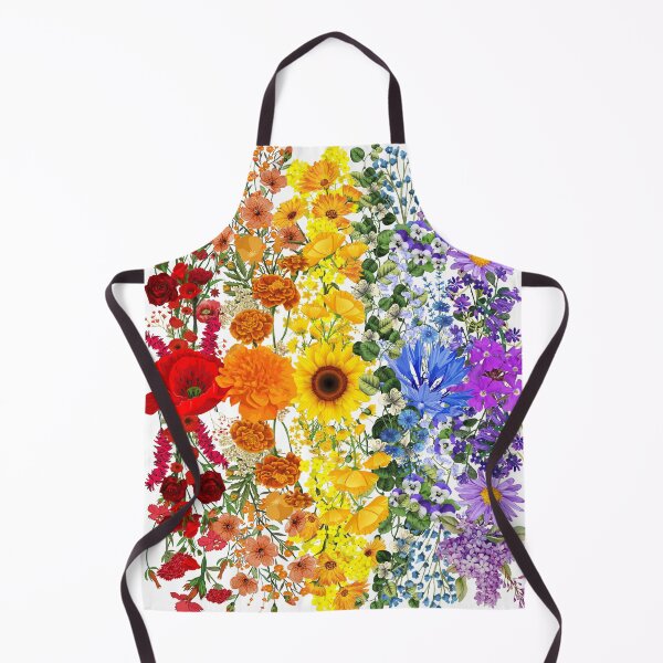 Item preview, Rainbow Wildflowers Field Flowers LGBTQ Month Pride Month Rainbow Flag designed and sold by MegiWu.