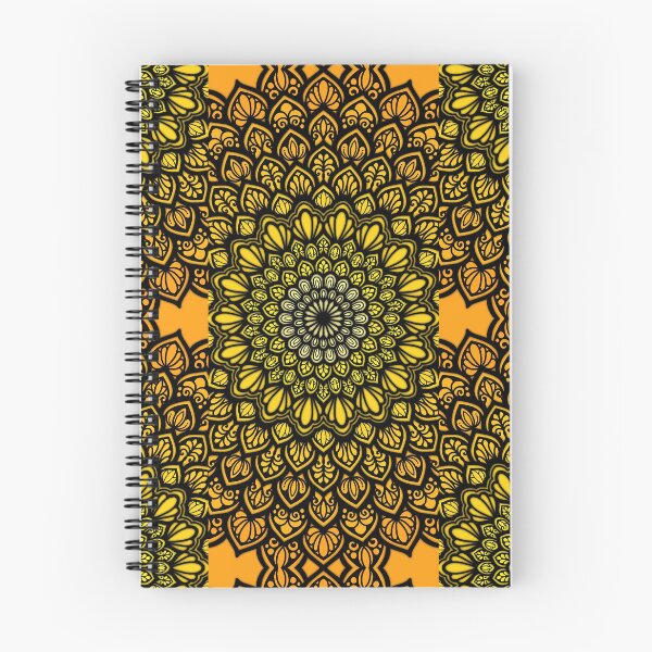 Item preview, Vibrant Yellow mandala Traditional designed and sold by ArchanaVA.