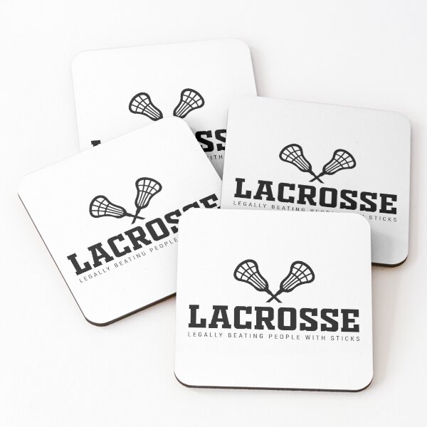 Item preview, Lacrosse: Legally Beating People With Sticks, Funny Lax Player designed and sold by Singhe Design.