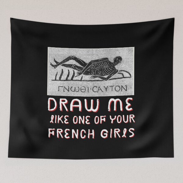 Item preview, Draw Me Like one of your French Girls Skeleton 2 designed and sold by Katie L.