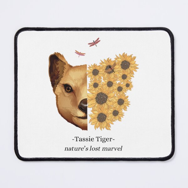 Item preview, Tassie Tiger Sunflowers designed and sold by sydney-syder.