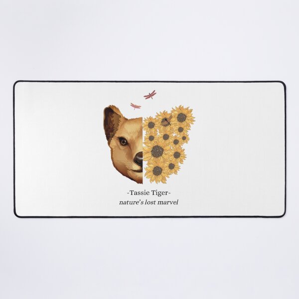 Item preview, Tassie Tiger Sunflowers designed and sold by sydney-syder.