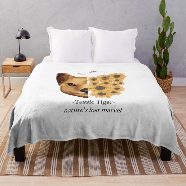 Item preview, Tassie Tiger Sunflowers designed and sold by sydney-syder.