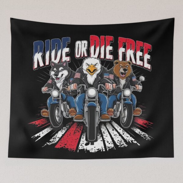 Item preview, Ride or Die Free harley 80 designed and sold by IdeaND.