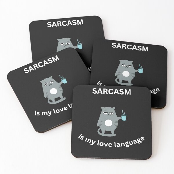 Item preview, Sarcastic Cat designed and sold by CozyDots.