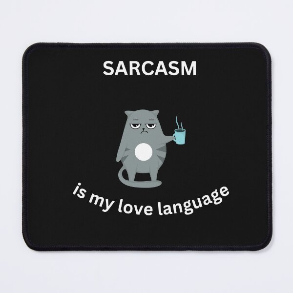 Item preview, Sarcastic Cat designed and sold by CozyDots.