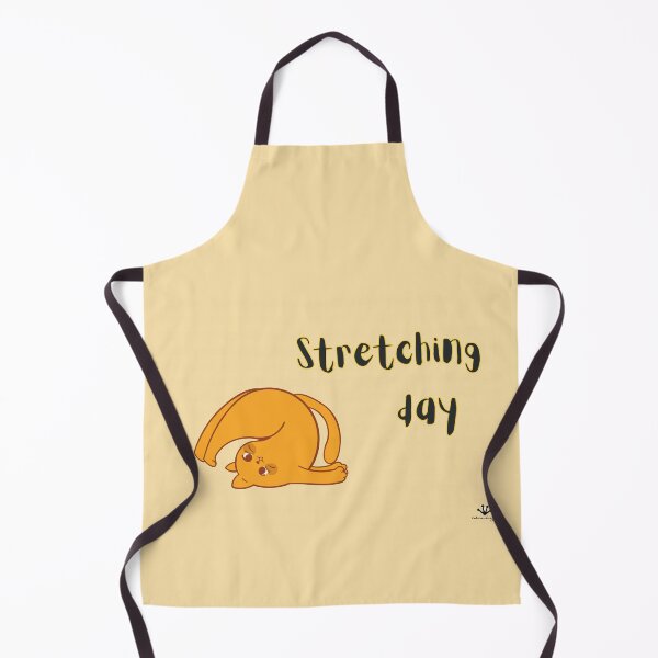 Item preview, Stretching Day Cat Cute designed and sold by ColorWander.