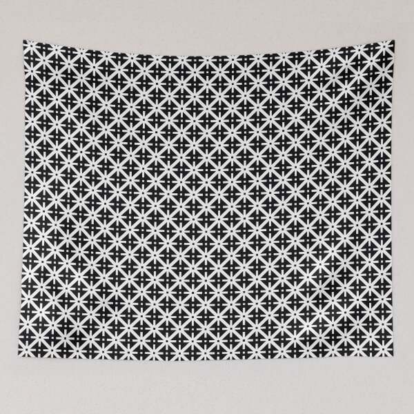 Item preview, Modern Abstract Black and White Geometric Line Pattern designed and sold by scome.