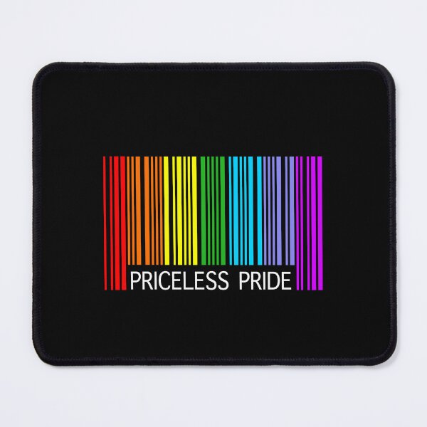 Item preview, Priceless Pride barcode rainbow self love you matter LGBTQ designed and sold by w1ckerman.