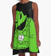 Vestido acampanado el hombre oogie boogie