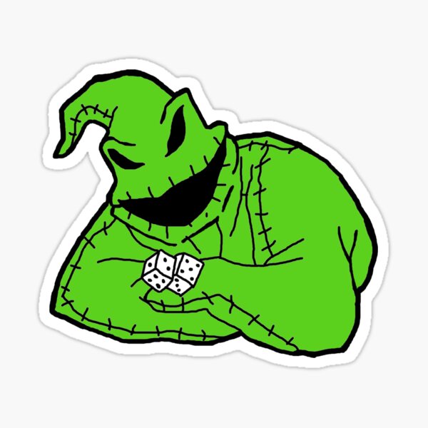 Oogie Boogie Stickers Redbubble
