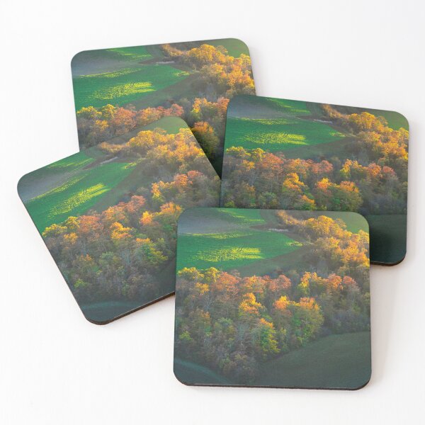 Item preview, Autumn landscape, rolling hills and colorful woods. Tuscany designed and sold by Stefano Orazzini.