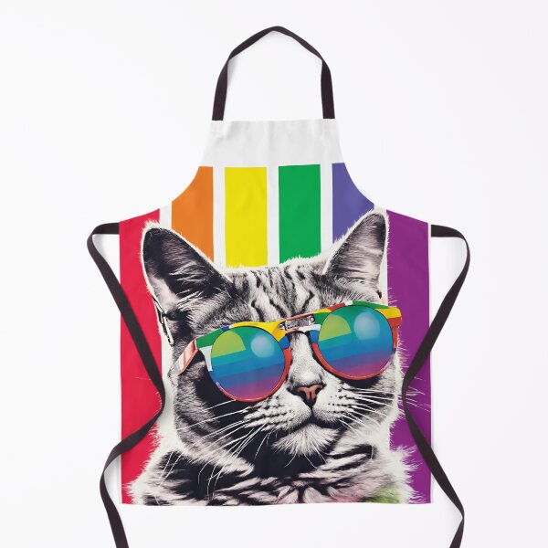 Item preview, Funny Cat Purride LGBTQ Gay Pride Rainbow Sunglasses Men Women LGBT designed and sold by MegiWu.