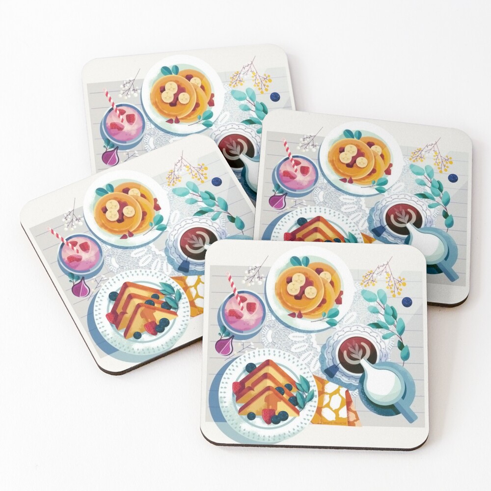Item preview, Coasters (Set of 4) designed and sold by ROPATROKOLA.