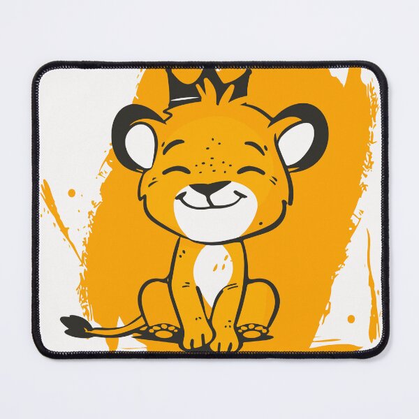Item preview, Smiling Lion Cub designed and sold by Twisted Kids.