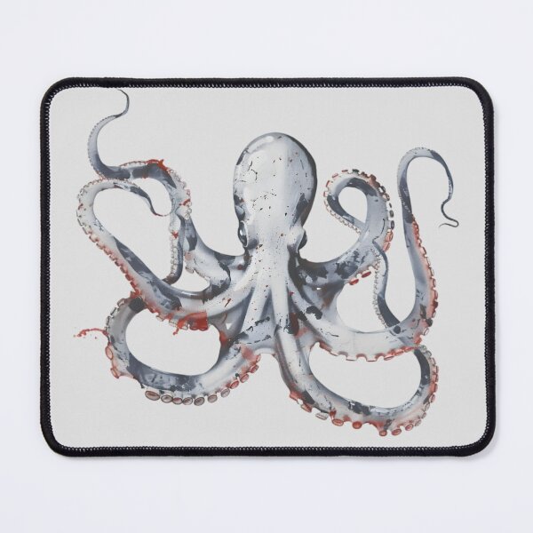 Item preview, Octopus Design, Gyotaku Japanese Art Octopus designed and sold by FinFriends.