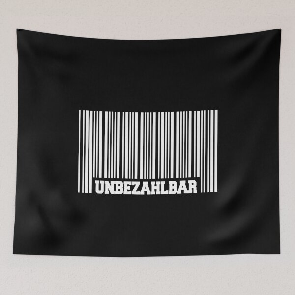 Item preview, Unbezahlbar Priceless barcode empowerment German value designed and sold by w1ckerman.
