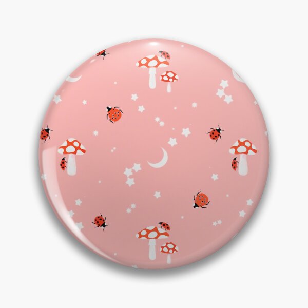 Item preview, mushrooms and ladybugs designed and sold by ROPATROKOLA.