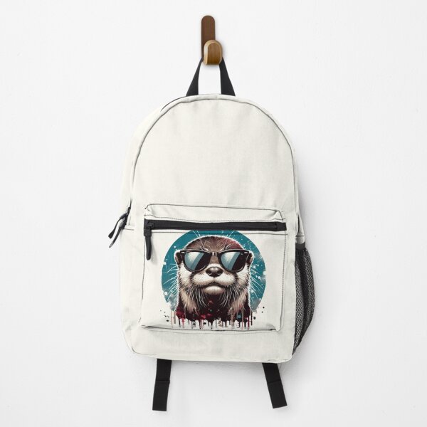 Item preview, Funny Otter in Sunglasses Street Art Summer designed and sold by TomFrontierArt.