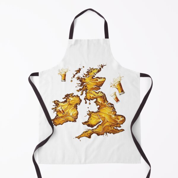 Item preview, Beer Splash Map of Britain designed and sold by palmyst.
