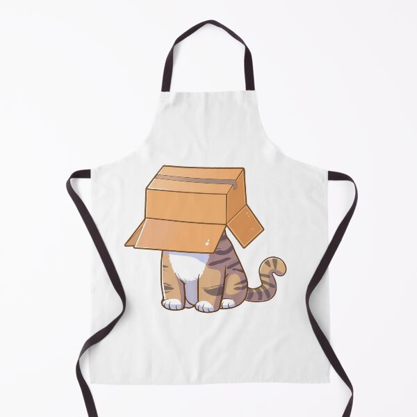 Item preview, Cat with a box on head designed and sold by Domiska.