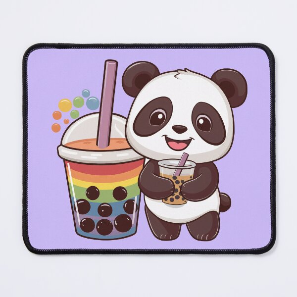 Item preview, Cute Panda Bubble Tea designed and sold by canvadreamer444.