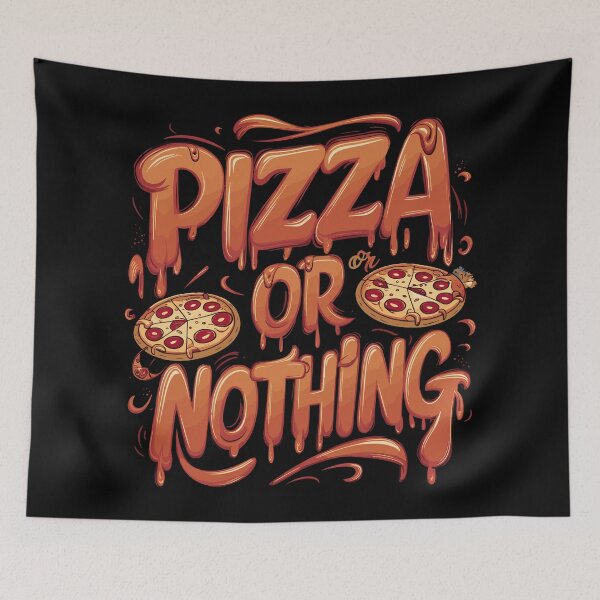 Item preview, Pizza Or Nothing Dripping Typography Fun Pizza Lover's designed and sold by BNCH44.