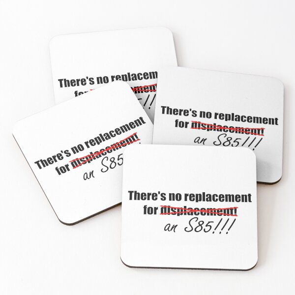 Item preview, No replacement for S85 engine joke! Black text! designed and sold by DRRCreations.
