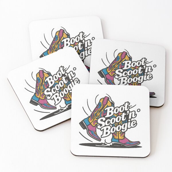 Artikelvorschau, Boot Scootin' Boogie Cowboy Line Dance Geburtstagsparty entworfen und verkauft von stickercuffs.