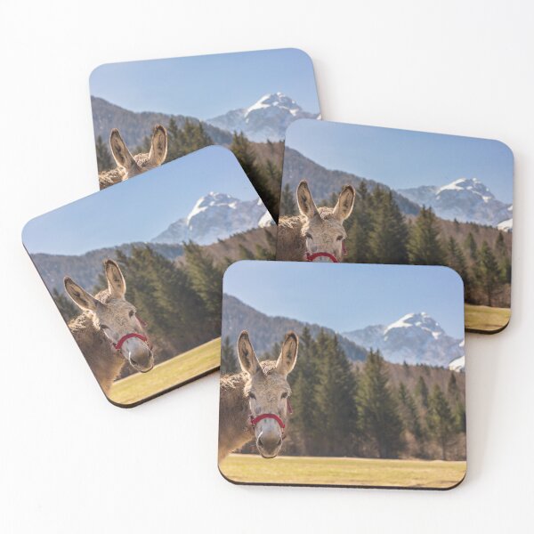 Item preview, Donkeys in a mountain farm designed and sold by zakaz86.