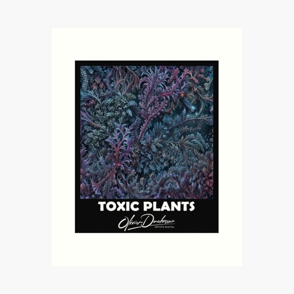 Aperçu de l'œuvre Toxic plant 77 créée et vendue par olivier duchossoir.