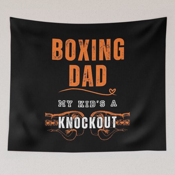 Item preview, Boxing Dad. My Kid's A Knockout designed and sold by ZenZooVibes.