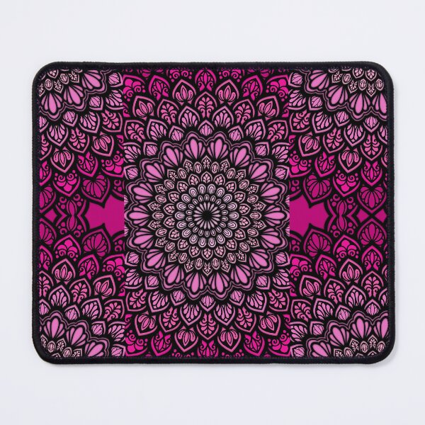 Item preview, Vibrant pink Traditional Mandala Design designed and sold by ArchanaVA.