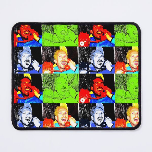 Item preview, Photomontage quadriptych portrait of Pop art man on the phone designed and sold by Carré Comme Orange.