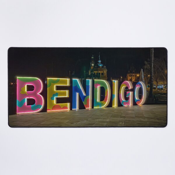 Item preview, Bendigo by Night - Bendigo, Victoria, Australia designed and sold by Steven Jodoin.