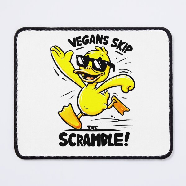 Item preview, Copy of Vegan Vibes, Scramble Bye-Bye: A Black and White Guide to a Colorful Breakfast designed and sold by SplashTastic.
