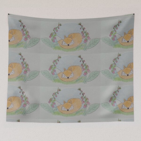 Item preview, Foxglove fox designed and sold by craft4pellucid.