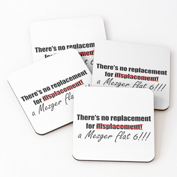 Item preview, No replacement for Mezger engine joke! Black text! designed and sold by DRRCreations.