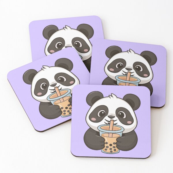 Item preview, Cute Panda Bubble Tea designed and sold by canvadreamer444.