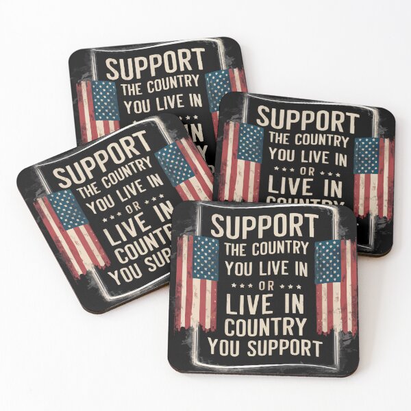 Item preview, Support The Country you live,Proud Patriot american flag 4th july designed and sold by PhotoArtMC.