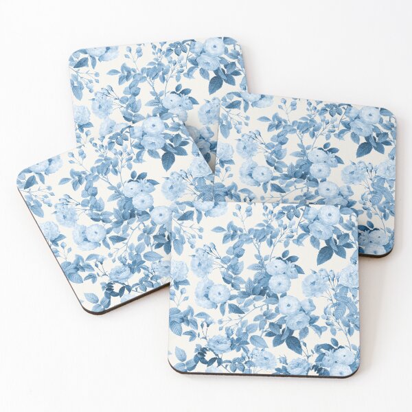Item preview, Blue Roses Vintage Botanical Garden designed and sold by InovArtS.