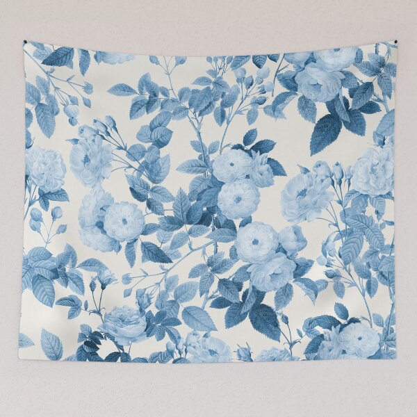 Item preview, Blue Roses Vintage Botanical Garden designed and sold by InovArtS.