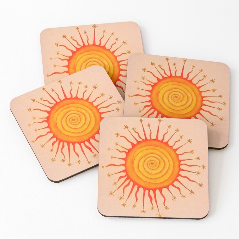 Item preview, Coasters (Set of 4) designed and sold by ROPATROKOLA.
