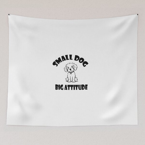 Item preview, "The Big Personality of Small Dogs" designed and sold by rosamgl.