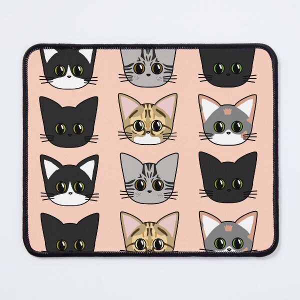 Item preview, Callie, Max, Oreo, Volts, Clio and Theo Repeating Head - Peach designed and sold by Chopsy28.