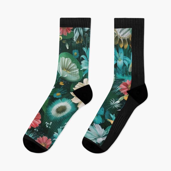 Item preview, WILD FLOWER fantasy art imaginary magical garden design designed and sold by Jt41.